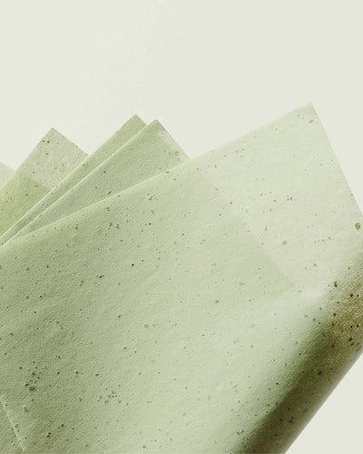 papel matificante con té verde